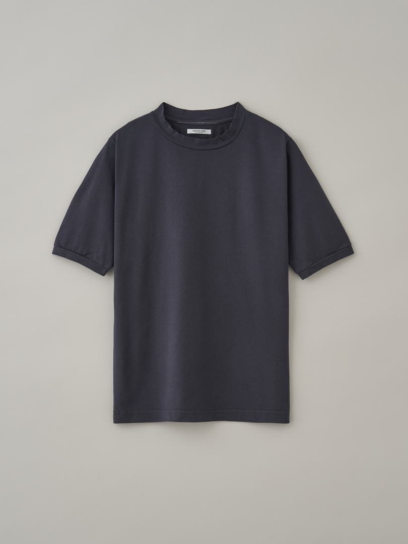 #05 バンブーチャコールTシャツ：レディースクルーネック